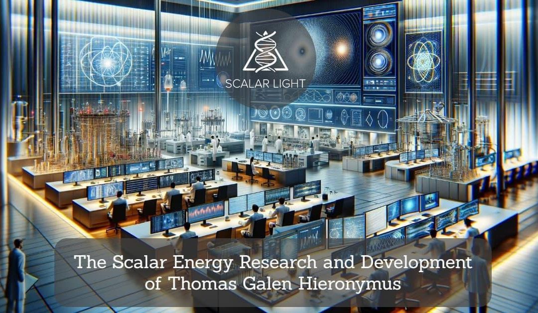 The Scalar Energy Research and Development of Thomas Galen Hieronymus